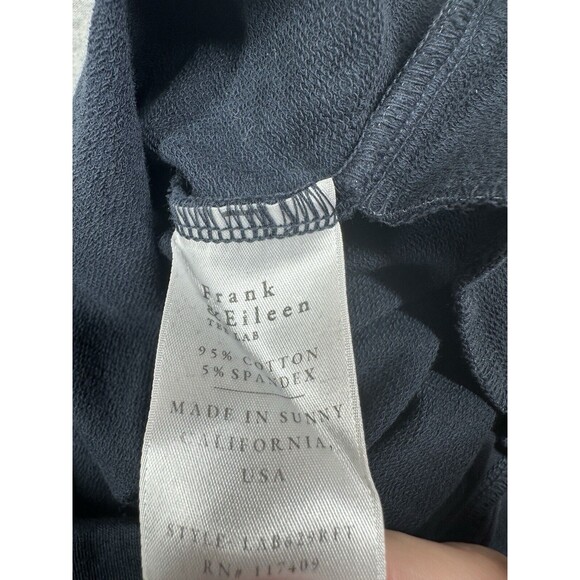 Frank & Eileen Tee Lab Trouser Sweatpants Black Cotton Size Extra Small Lab629rf - Picture 3 of 6